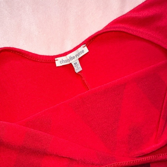 TRIBAL PRINT LIGHTWEIGHT BODYCON TANK MINI DRESS · CHARLOTTE RUSSE · SIZE M - Picture 3 of 3